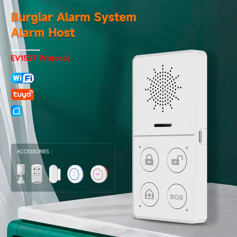 Home Security Adt - Tuya Wifi Smart Alarm System 433M