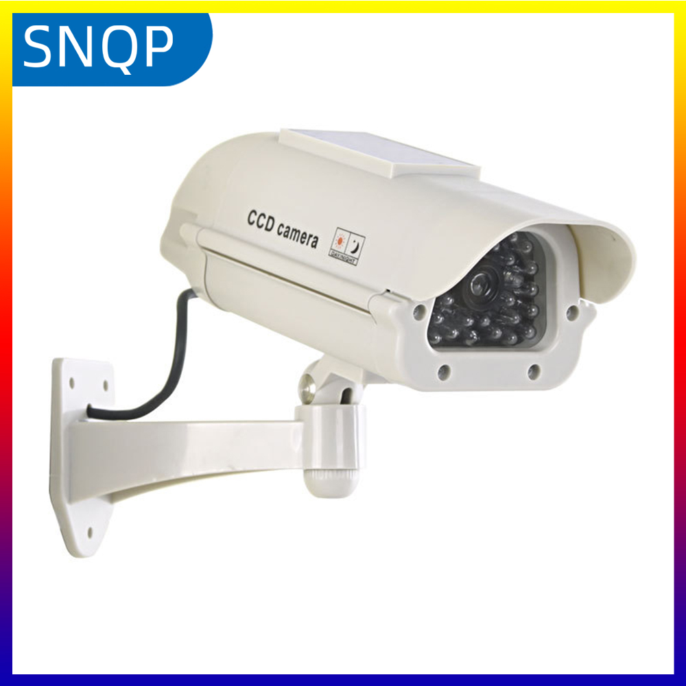 Home Security Adt - Simulation Solar Camera Waterproof Fake Camera