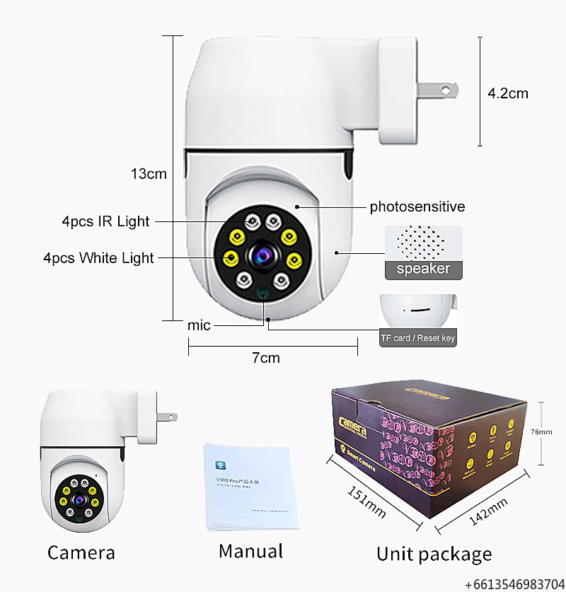 Home Security Cameras Wireless - Surveillance Camera Home Security Solar IP