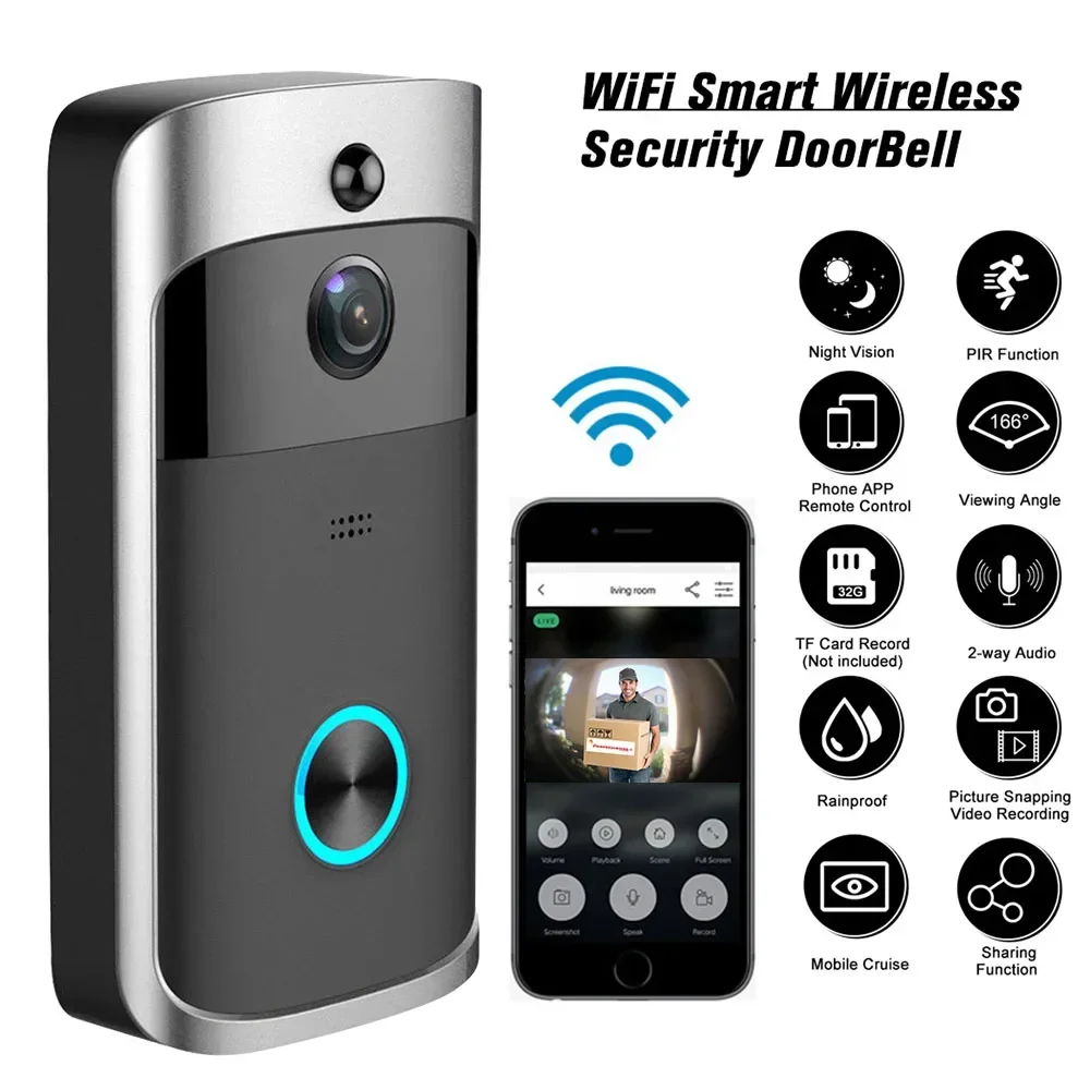 Home Security Adt - 720P HD Smart Home Wireless WIFI