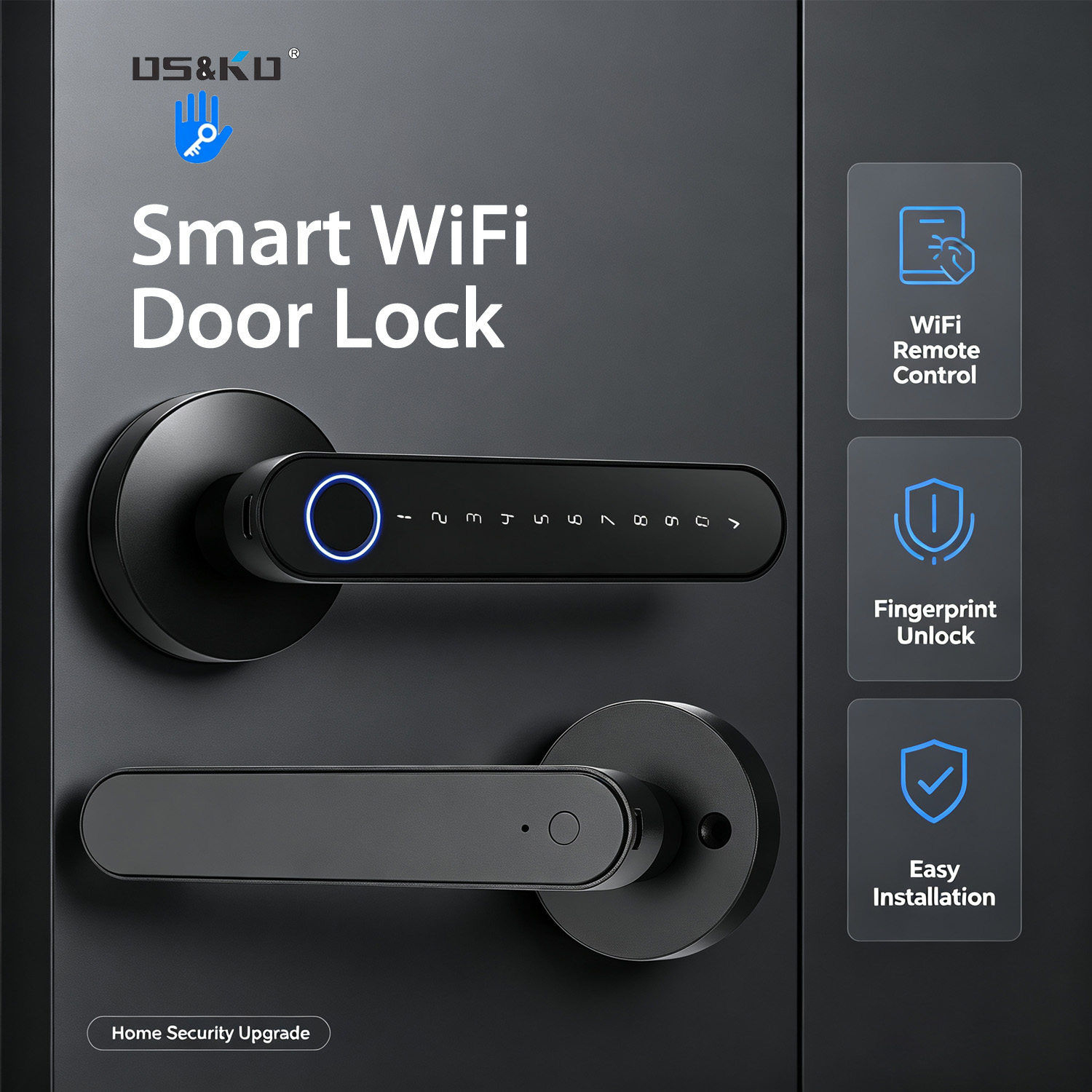 Home Security Tips - TTLock Smart Digital Door Lock, 5