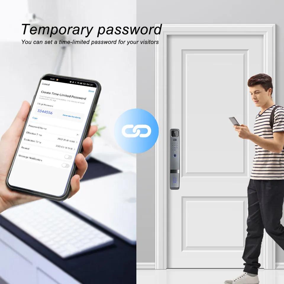 Facial Recognition Fingerprint - Door Lock Smart Keypad recension och pris