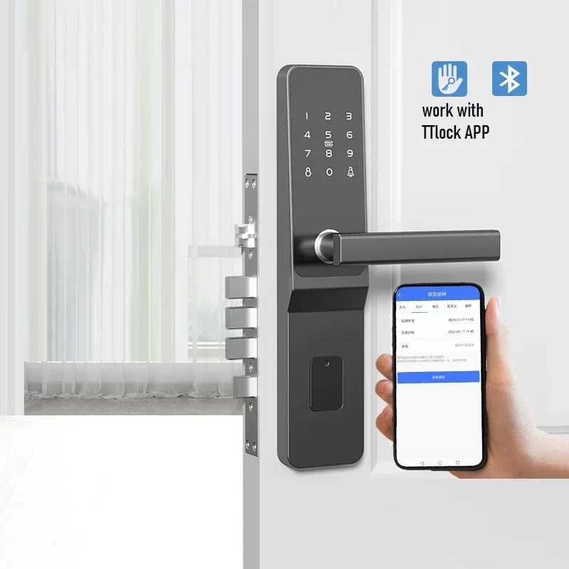TTlock Hotel Lock Smart Door L - Door Lock Smart Keypad recension och pris