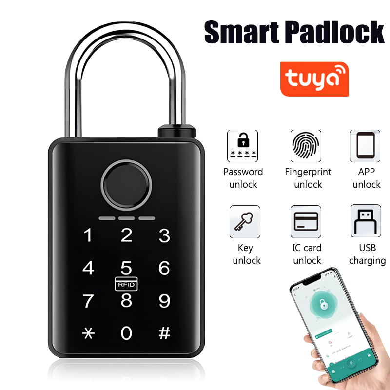 Tuya Smart Door Lock Fingerpri - Door Lock Smart Keypad recension och pris