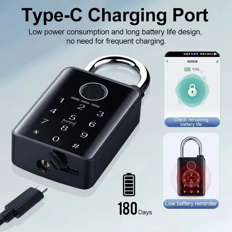 Tuya Smart Door Lock Fingerpri - Door Lock Smart Keypad recension och pris