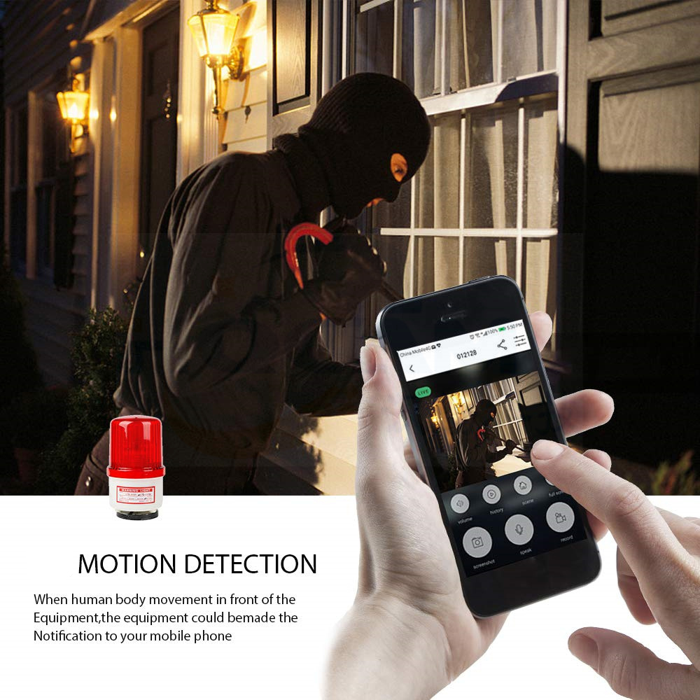 5MP Door Eye IP POE Camera Min - Home Security Adt recension och pris