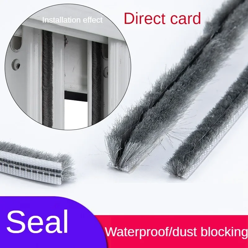 10M  Sealing Brush Strip Alumi - Home Security Front Door recension och pris