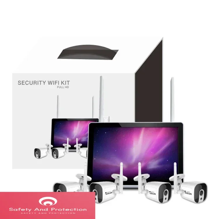 TUYA Smart Wi-Fi 4CH NVR Kit 1 - Home Security Kit With Camera recension och pris
