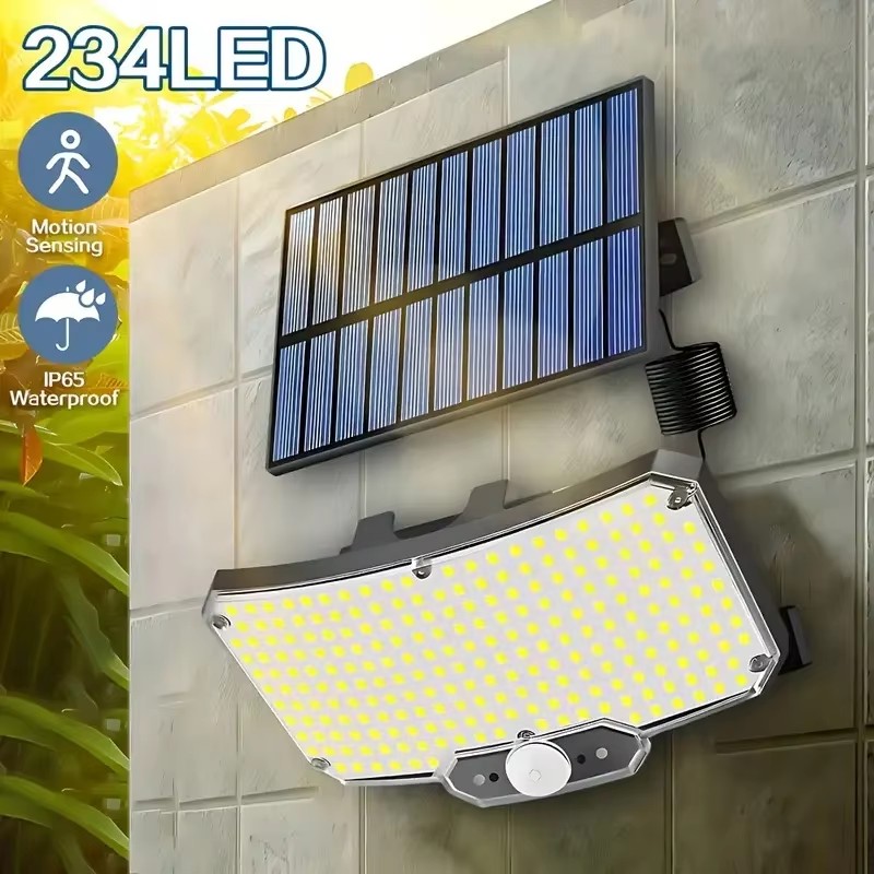 234LED Solar Outdoor Lights Mo - Solar Security Light recension och pris