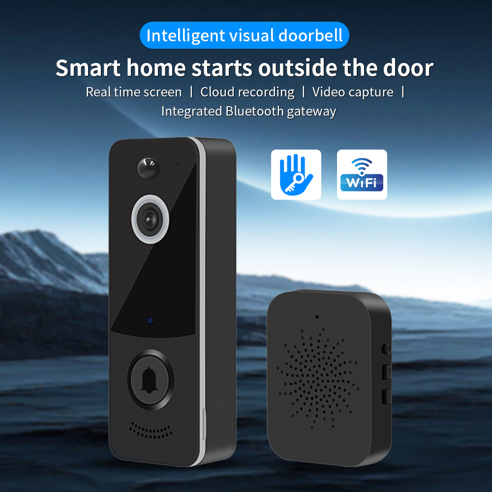 1080P WIFI Video Doorbell TTLO - Home Security Premium recension och pris