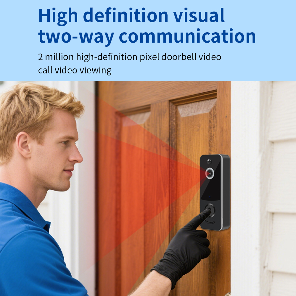 1080P WIFI Video Doorbell TTLO - Home Security Premium recension och pris