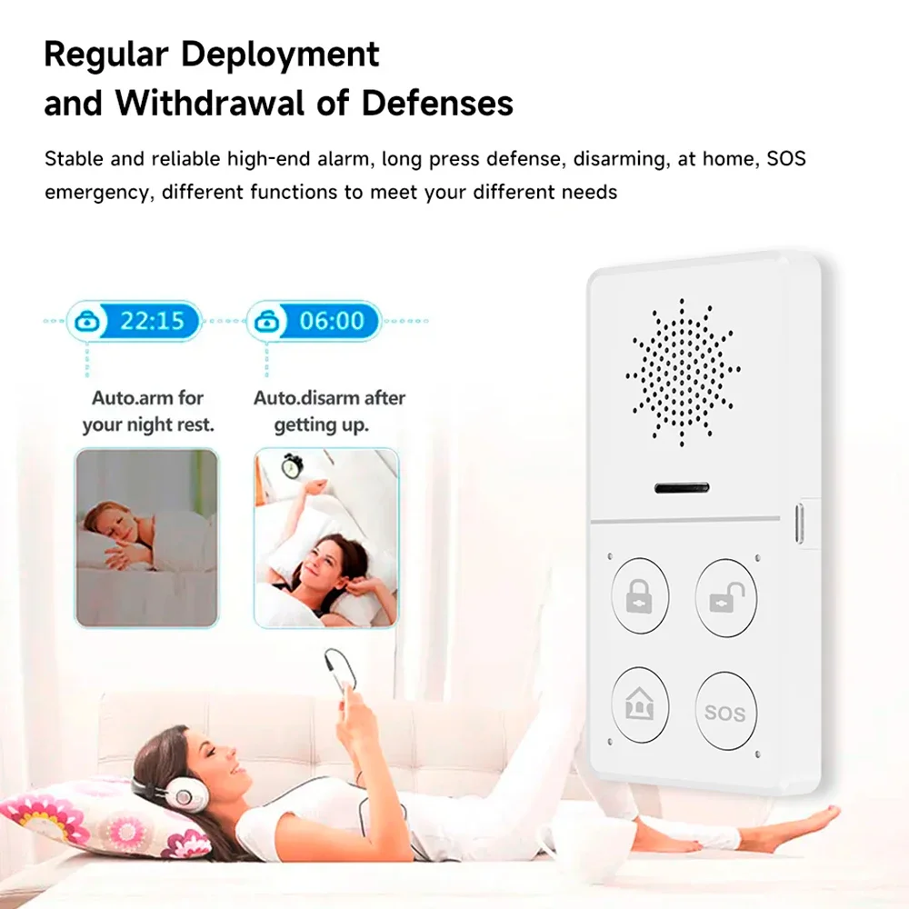 Tuya Wifi Smart Alarm System 4 - Home Security Adt recension och pris