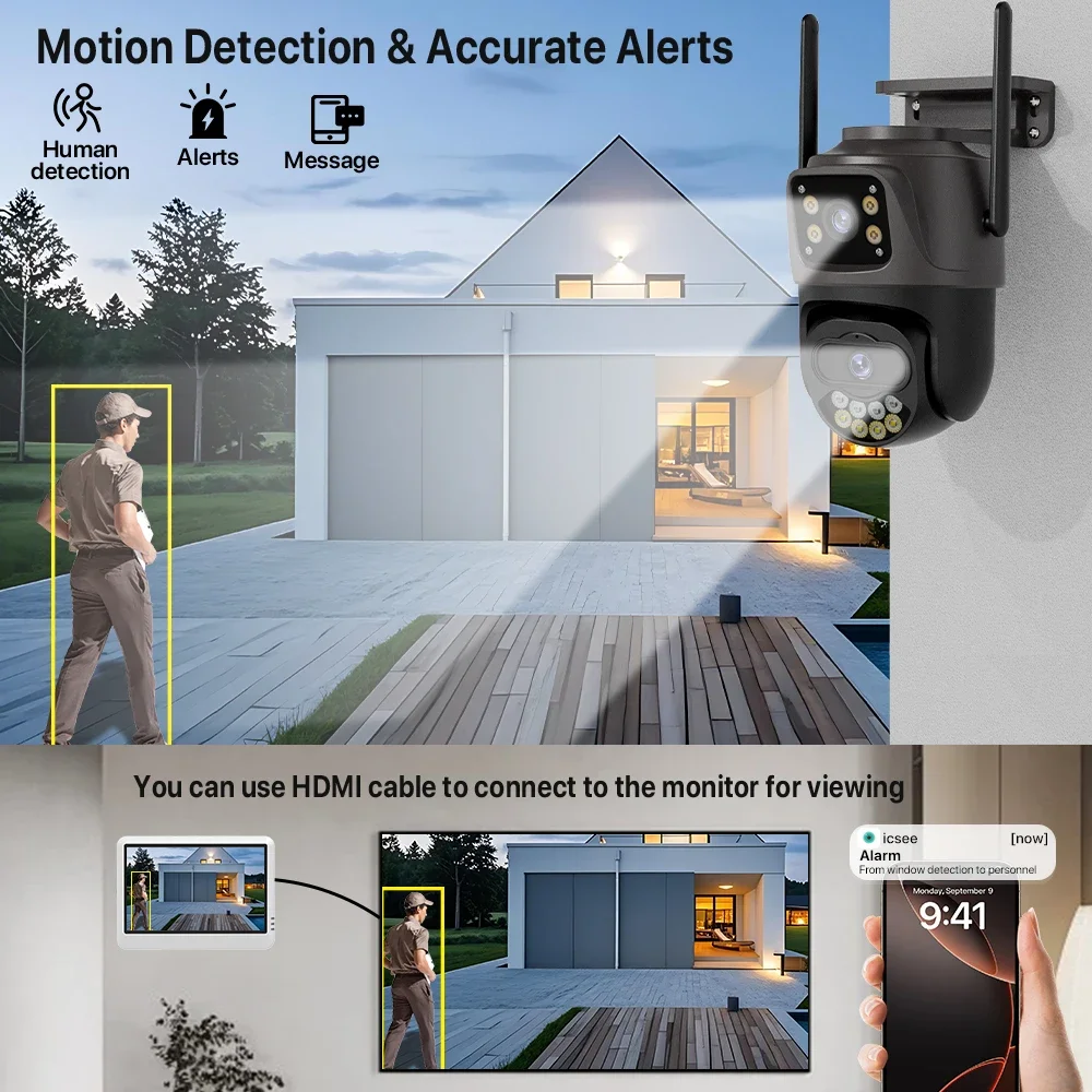 5MP WiFi Security 8CH NVR Kit  - Home Security Kit With Camera recension och pris
