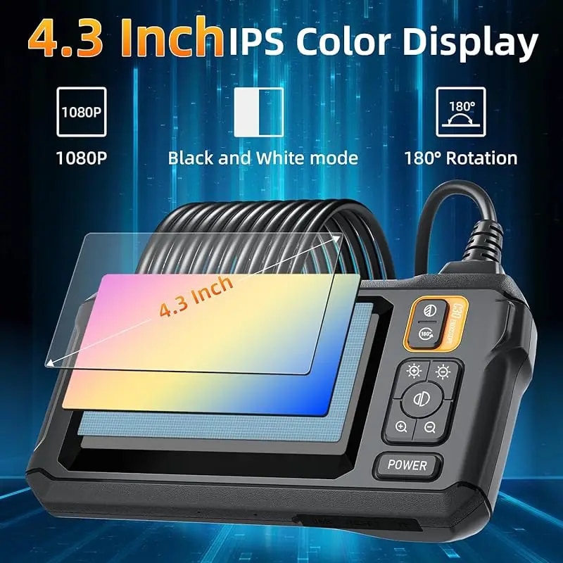 Industrial Endoscope Camera 8m - Home Security With Cameras recension och pris