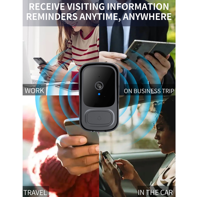 Smart Wireless Video Doorbell  - Home Security Doorbell Camera recension och pris