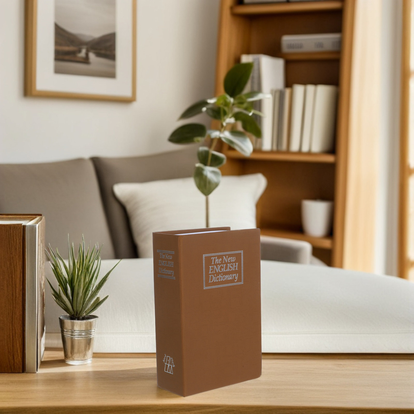 Faux Book Storage Box Decorati - Home Security Key Box recension och pris