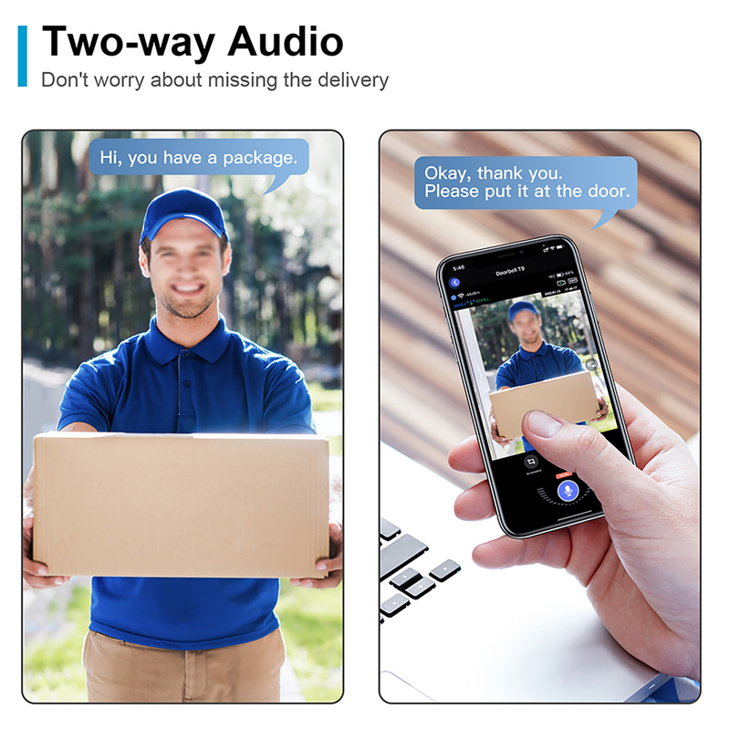 WiFi Smart Video Doorbell Came - Home Security Adt recension och pris