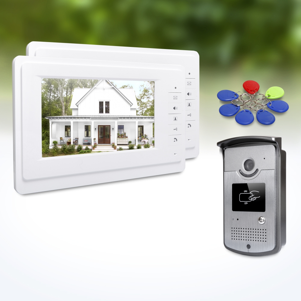 1 Outdoor Camera 2 Indoor Moni - Home Security Kit With Camera recension och pris