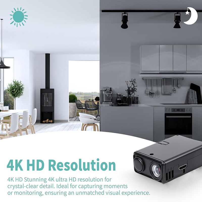 4K WiFi Security Camera with B - Home Security Premium recension och pris