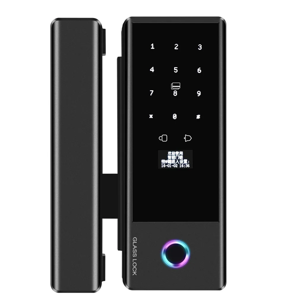 Ttlock Ble Glass Door Lock Sma - Door Lock Smart Keypad recension och pris