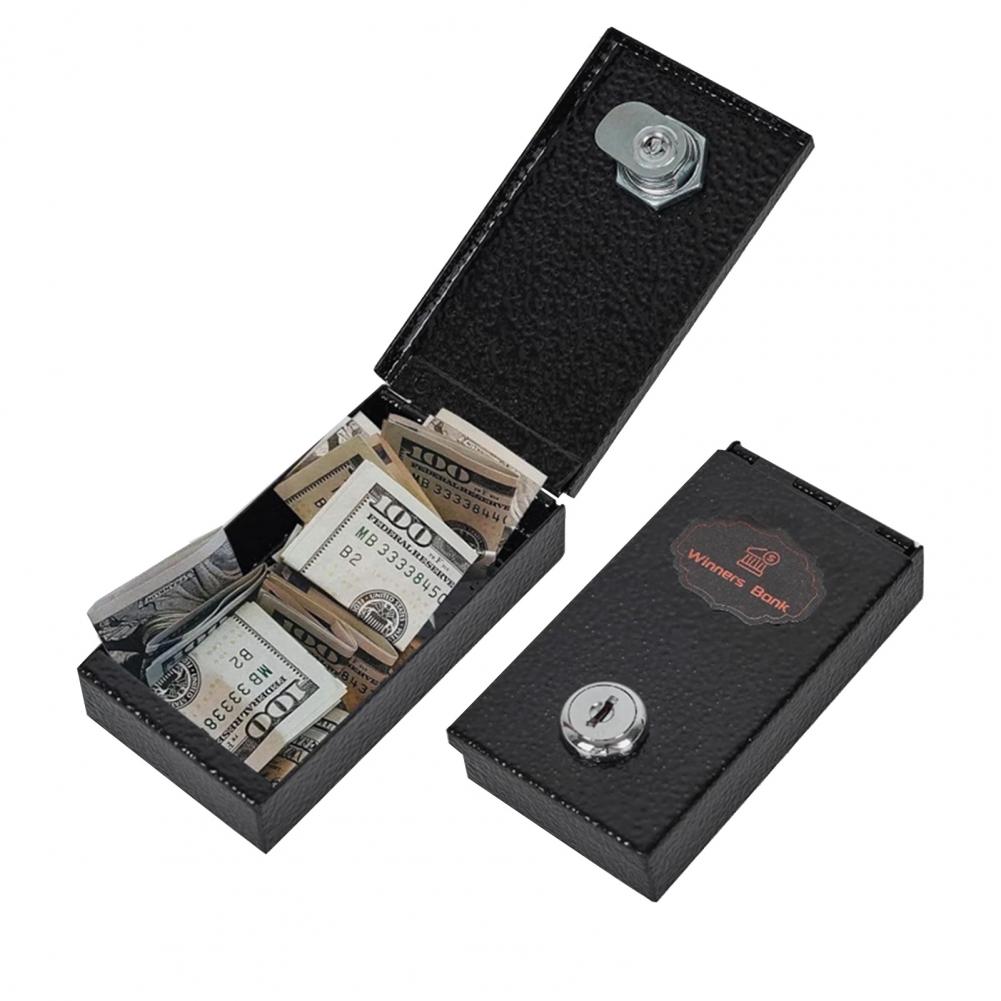 Metal Cash Box Portable Metal  - Home Security Key Box recension och pris