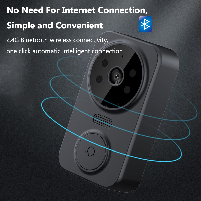 4.3 Inch WiFi Wireless Video D - Home Security Doorbell Camera recension och pris