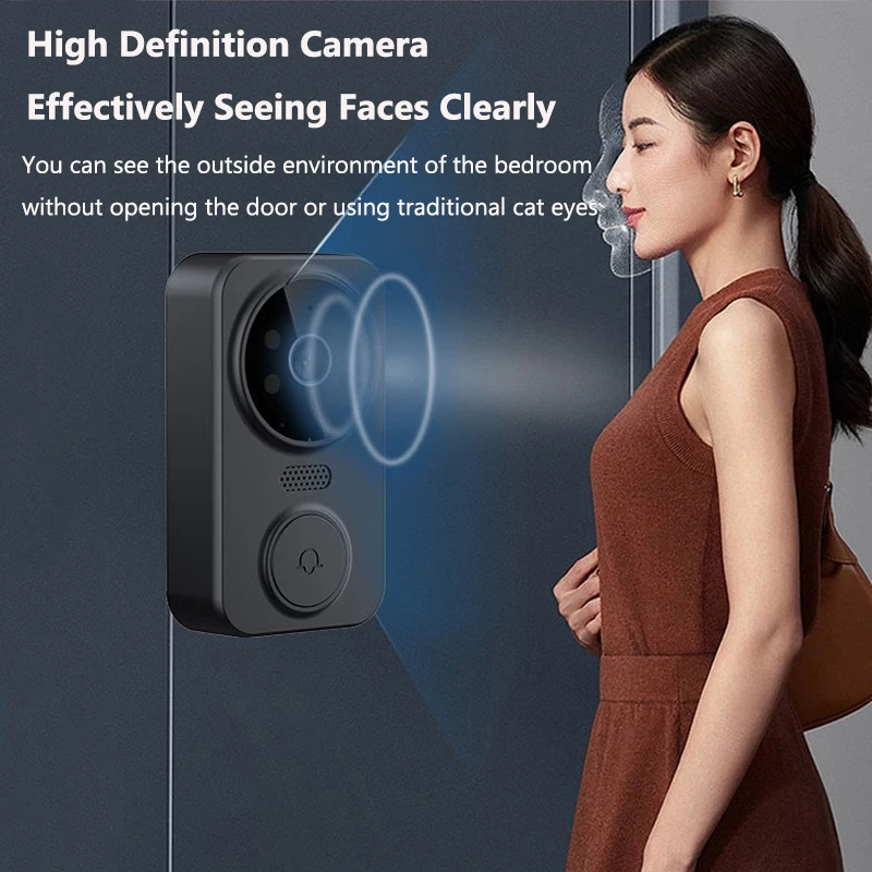 4.3 Inch WiFi Wireless Video D - Home Security Doorbell Camera recension och pris