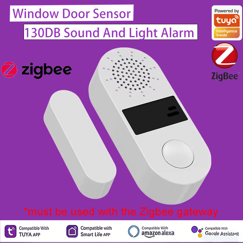 Tuya Zigbee Wireless Door Wind - Home Security Business recension och pris