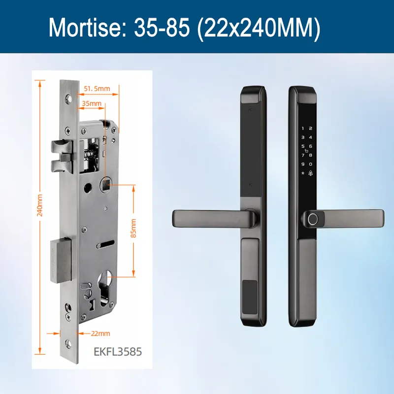 Broken Bridge Aluminum Smart D - Door Lock Smart Keypad recension och pris