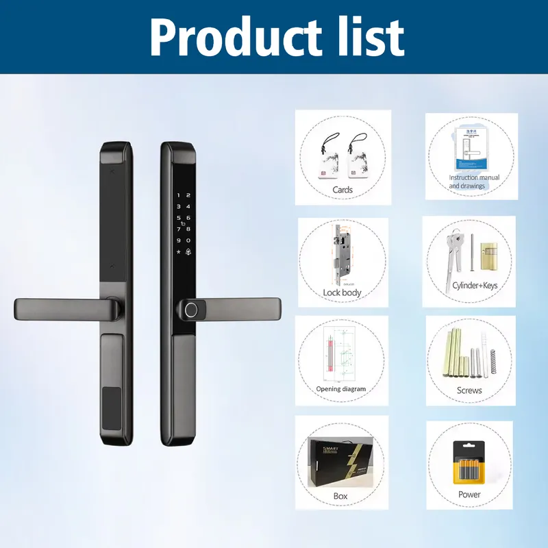 Broken Bridge Aluminum Smart D - Door Lock Smart Keypad recension och pris