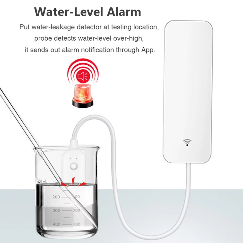 ZigBee WiFi Water Leak Sensor  - Home Security Business recension och pris