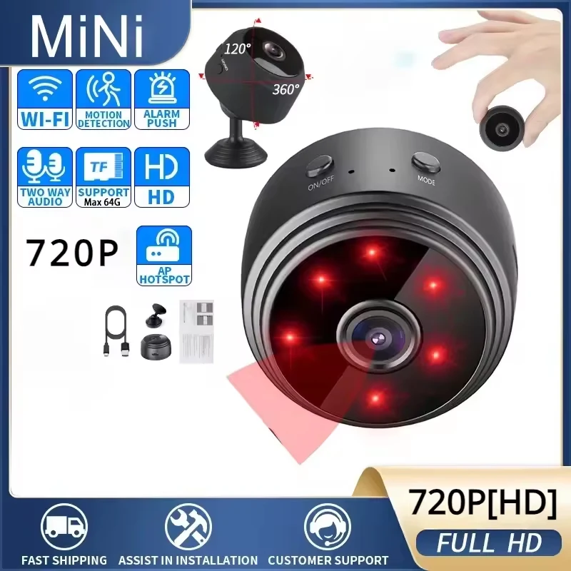 Wireless WiFi Camera A9 Mini V - Home Security Premium recension och pris