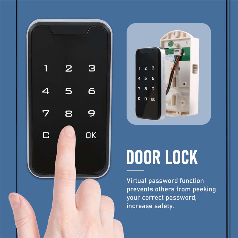 Electronic Smart Digital Elect - Door Lock Smart Keypad recension och pris