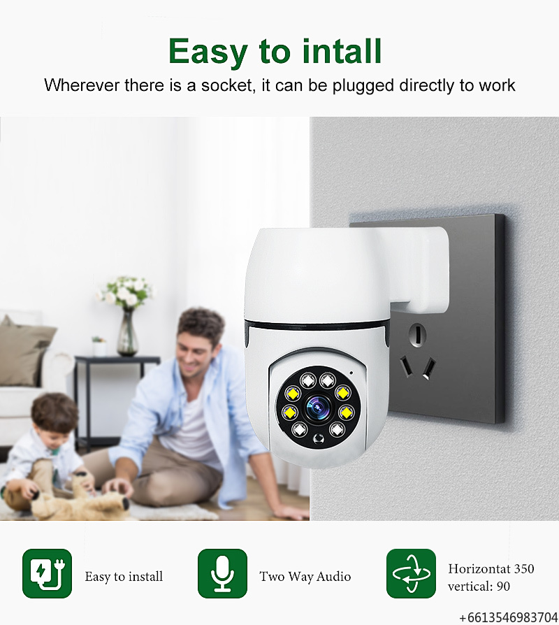 Surveillance Camera Home Secur - Home Security Cameras Wireless recension och pris