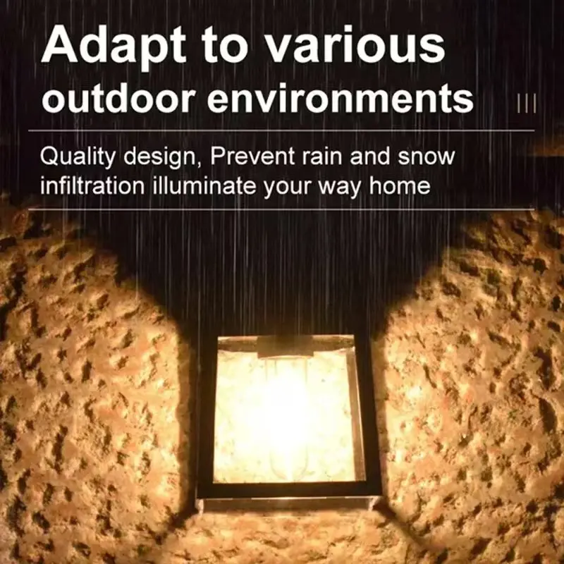 Outdoor Solar Tungsten Wall Li - Solar Security Light recension och pris