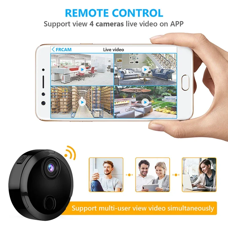 Mini 1080P WiFi Wireless Surve - Home Security Recorder recension och pris