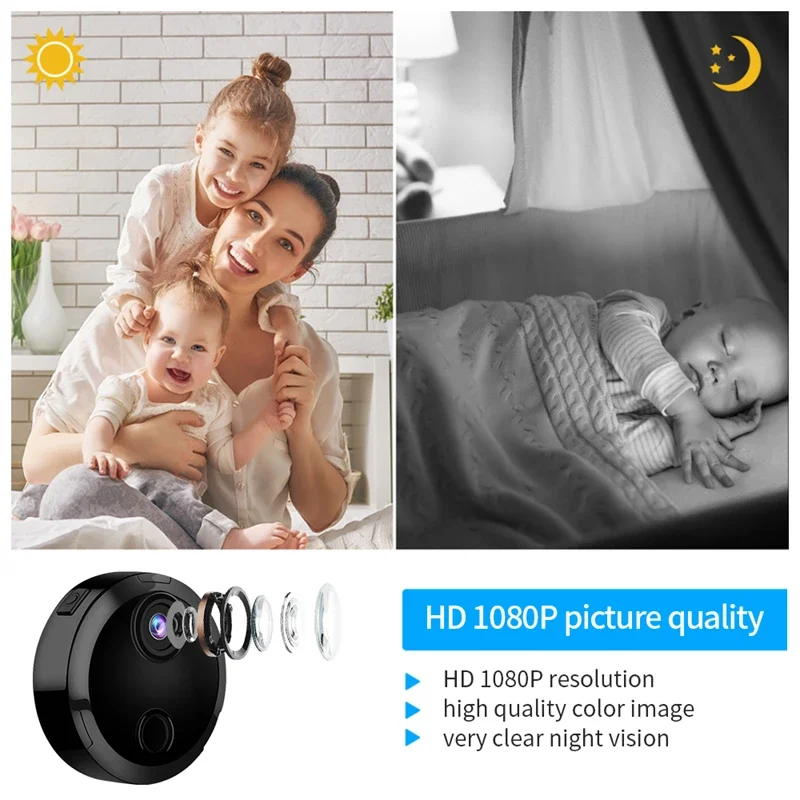 Mini 1080P WiFi Wireless Surve - Home Security Recorder recension och pris