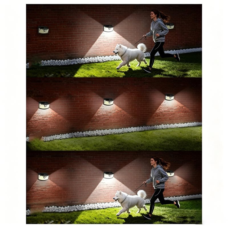 [NEW!A25P】 Waterproof Solar Po - Solar Security Light recension och pris