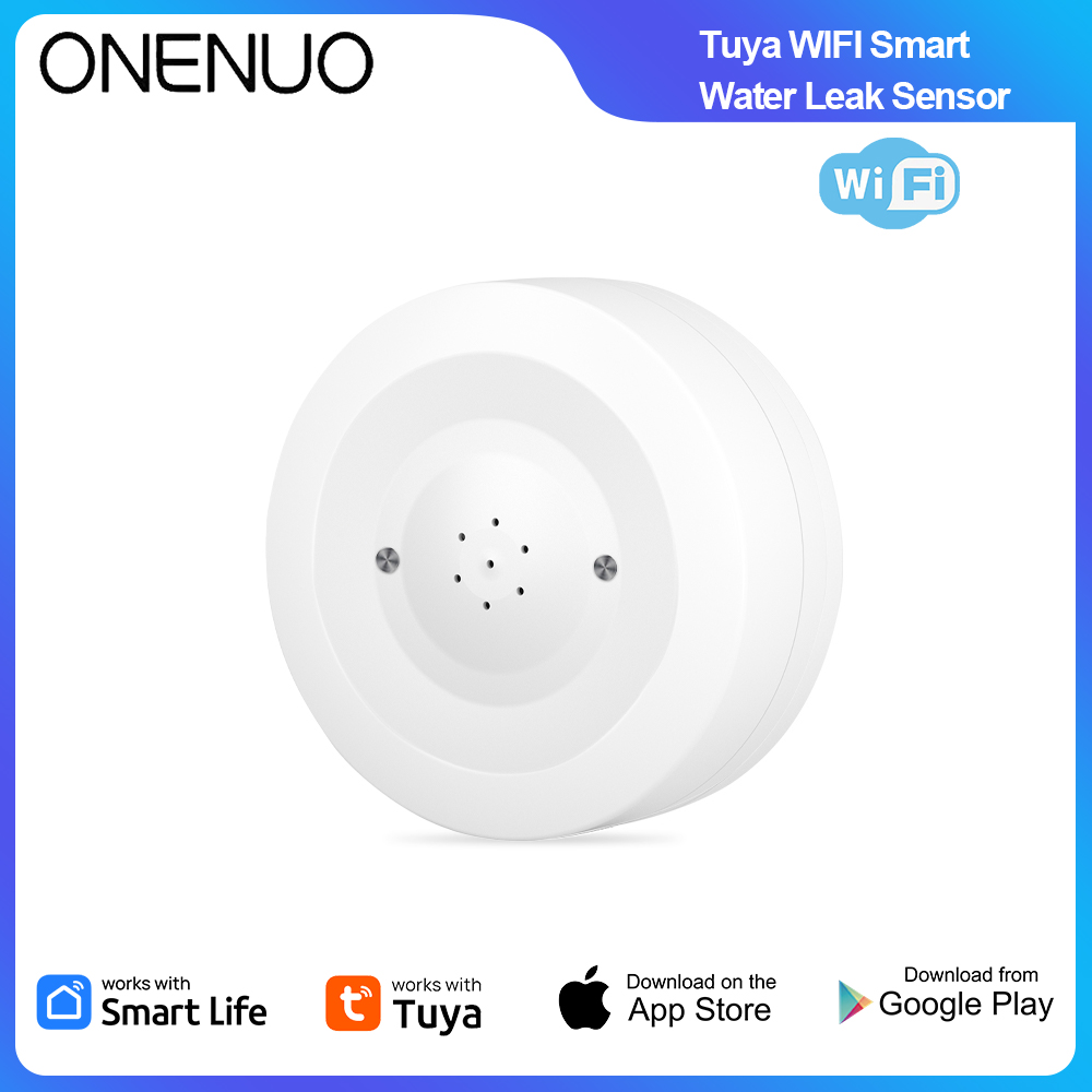 ONENUO WiFi Tuya Water Leak Se - Home Security Business recension och pris