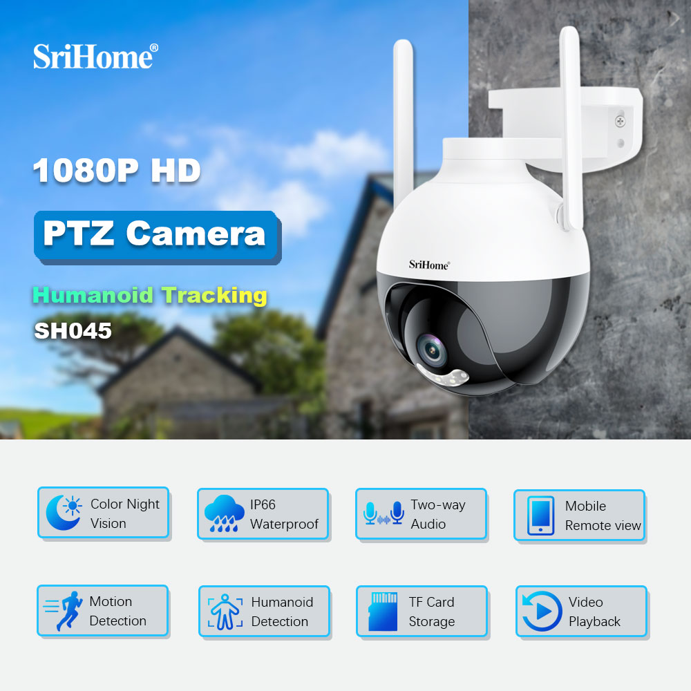 Srihome SH045 2MP 1080P Full C - Home Security Premium recension och pris