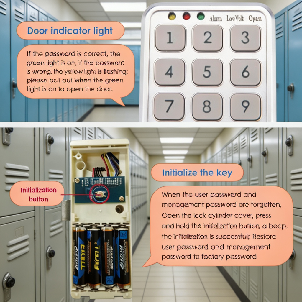 Smart Digital Password Drawer  - Door Lock Smart Keypad recension och pris