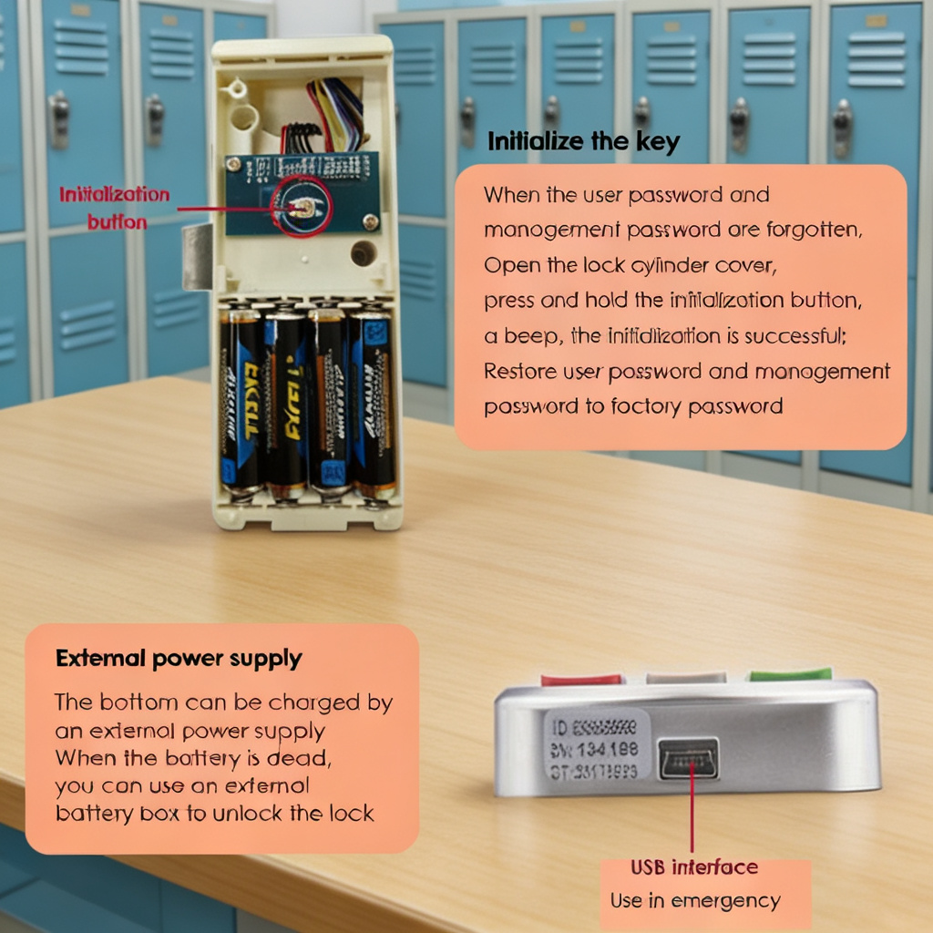 Smart Digital Password Drawer  - Door Lock Smart Keypad recension och pris