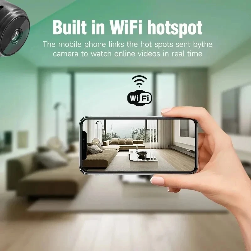 A9 Mini Camera WiFi Wireless M - Home Security Premium recension och pris