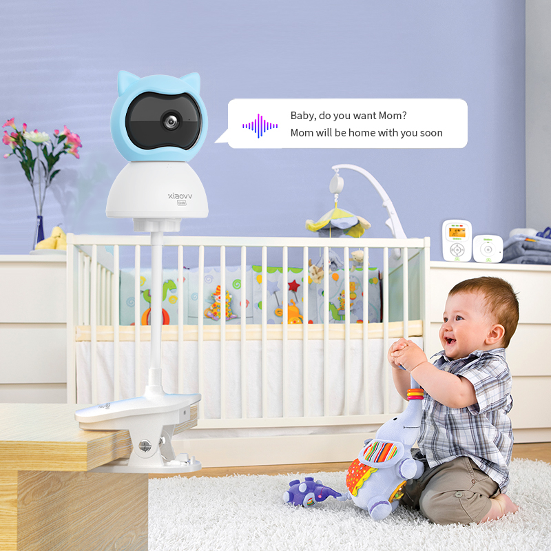 4MP WiFi Xiaovv Indoor Baby Mo - Home Security Adt recension och pris