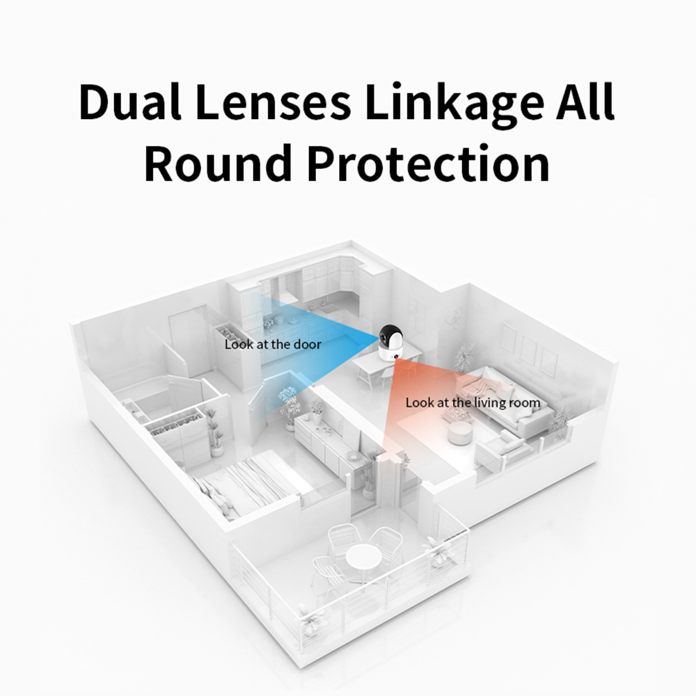 Vstarcam 5MP HD Dual Lens Came - Home Security Premium recension och pris