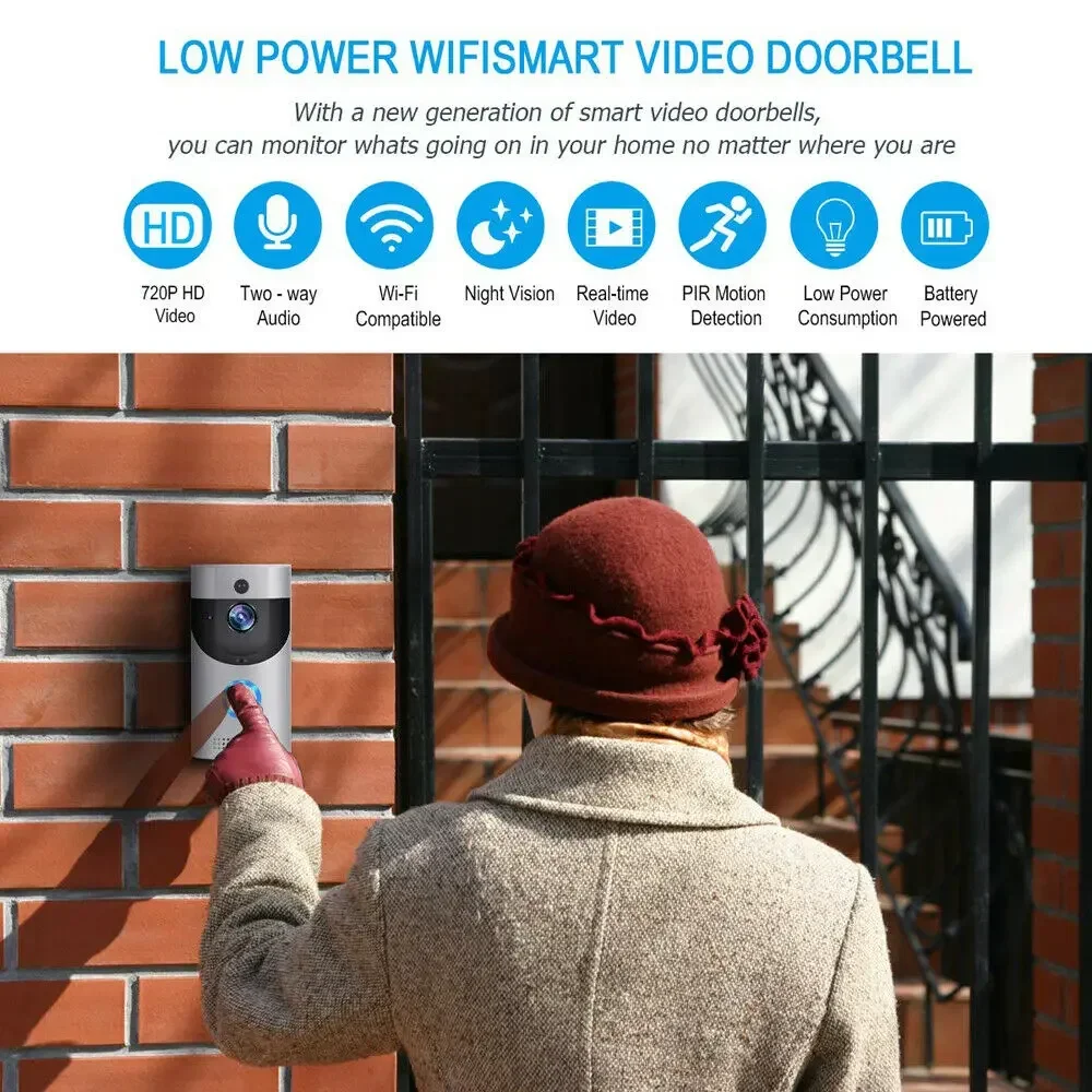 720P HD Smart Home Wireless WI - Home Security Adt recension och pris