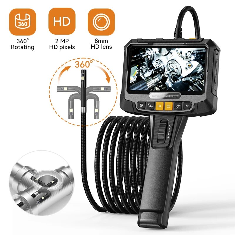 360° Steering Industrial Endos - Home Security With Cameras recension och pris