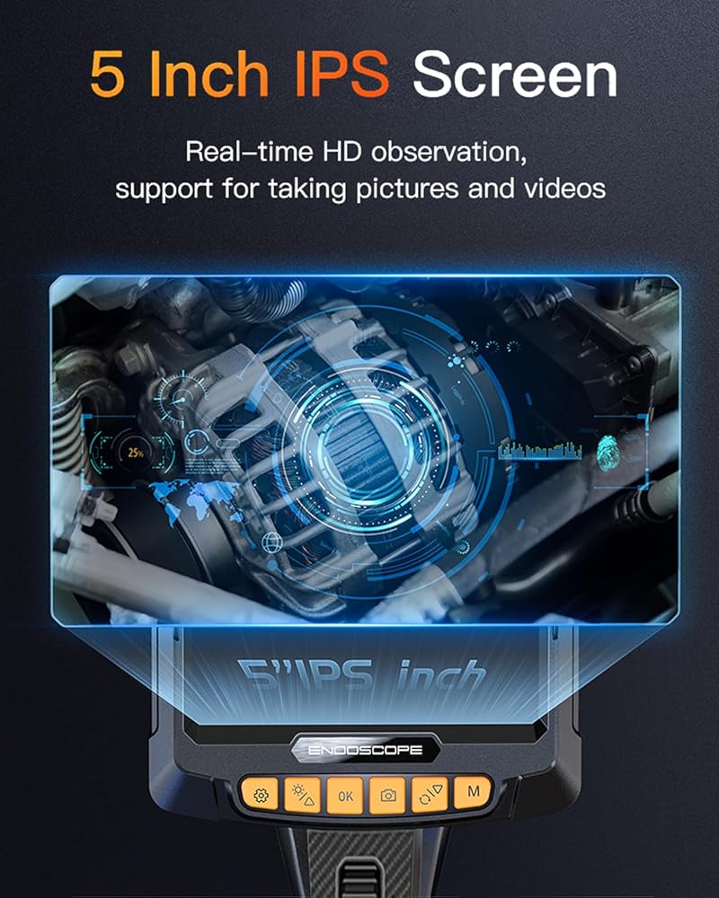 360° Steering Industrial Endos - Home Security With Cameras recension och pris