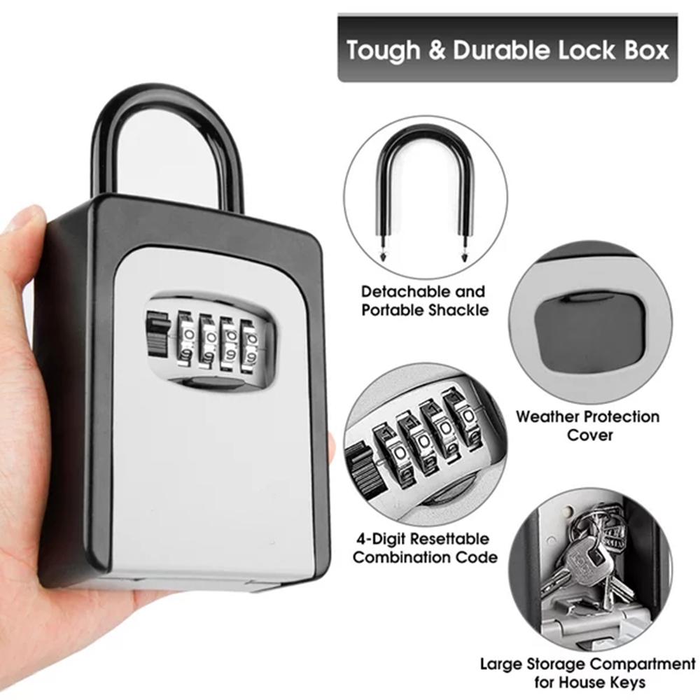 Wall-Mounted Key Storage Box P - Home Security Key Box recension och pris