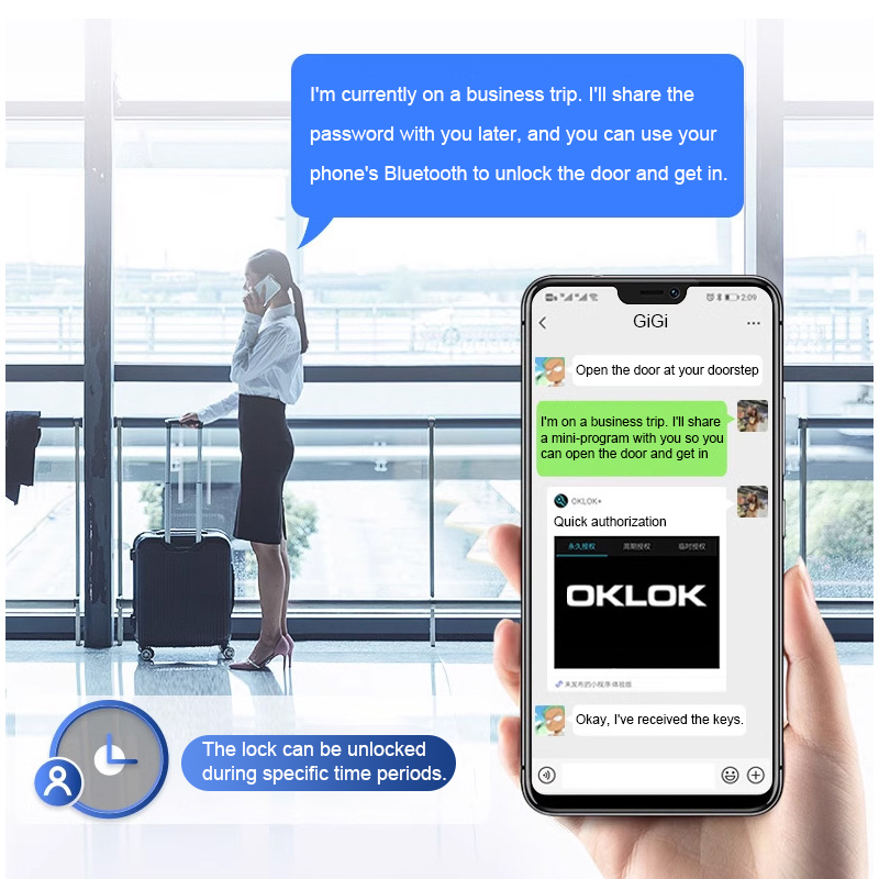 Intelligent Padlock Hang Desig - Home Security Safe recension och pris